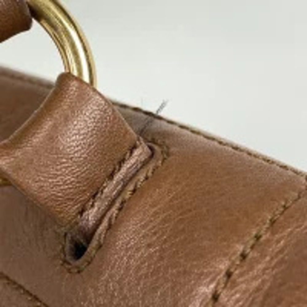 Saint Laurent Yves Muse Two Handbag Leather Brown - Picture 5 of 6